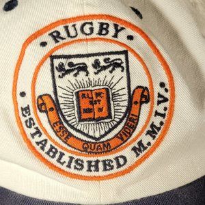 Rare Ralph Lauren Rugby Embroidered Emblem Baseball Cap